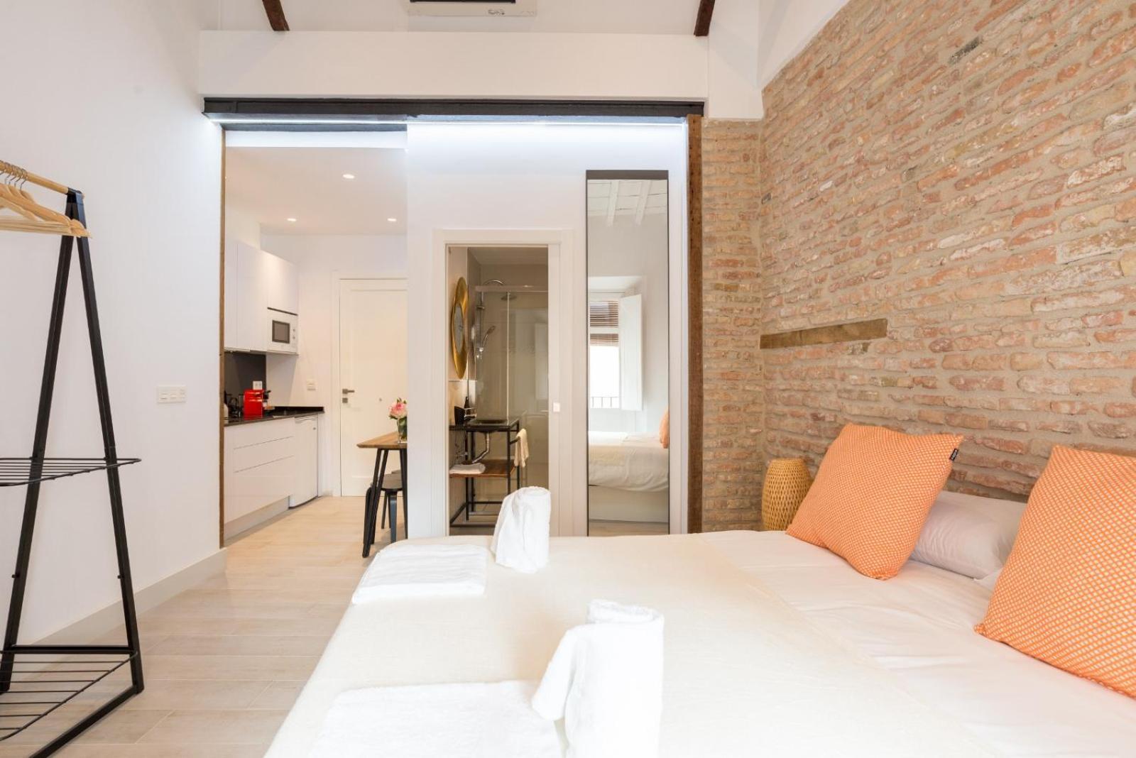מאלגה Te1A-El Teatro Brick Wall Suite Prime Location מראה חיצוני תמונה